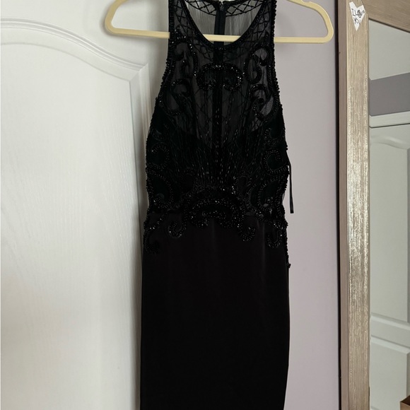 Black Midi Dress - Picture 2 of 3